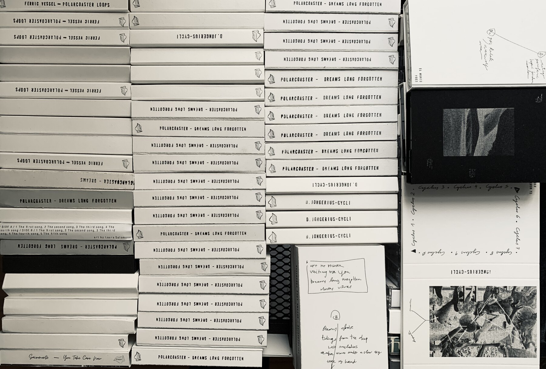 el manto cassettes and risograph prints